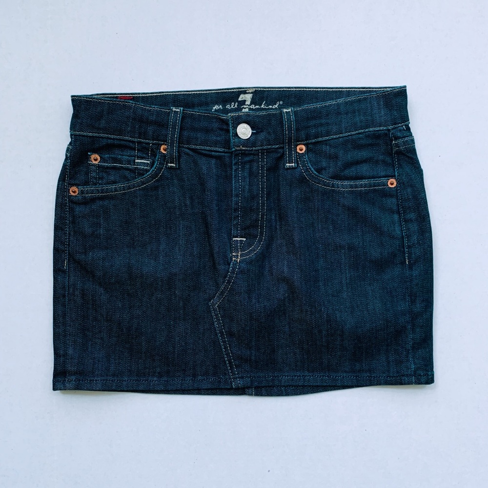 7 for all mankind miniskirt